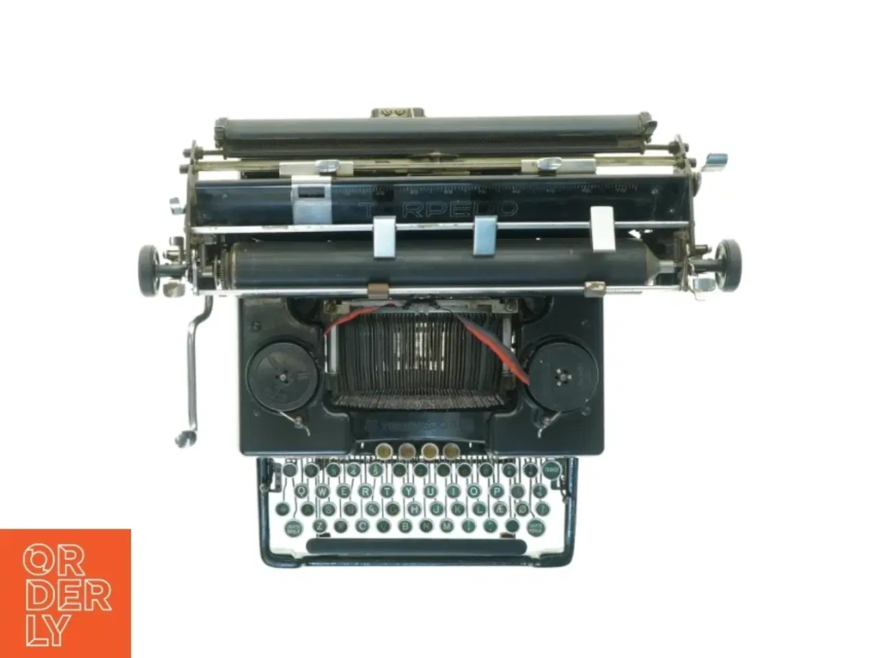 Billede 2 - Antik Skrivemaskine, mærket Torpedo 6 (str. 38 x 46 cm)
