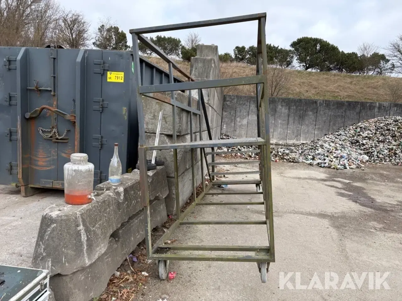 Billede 4 - Jern trappe