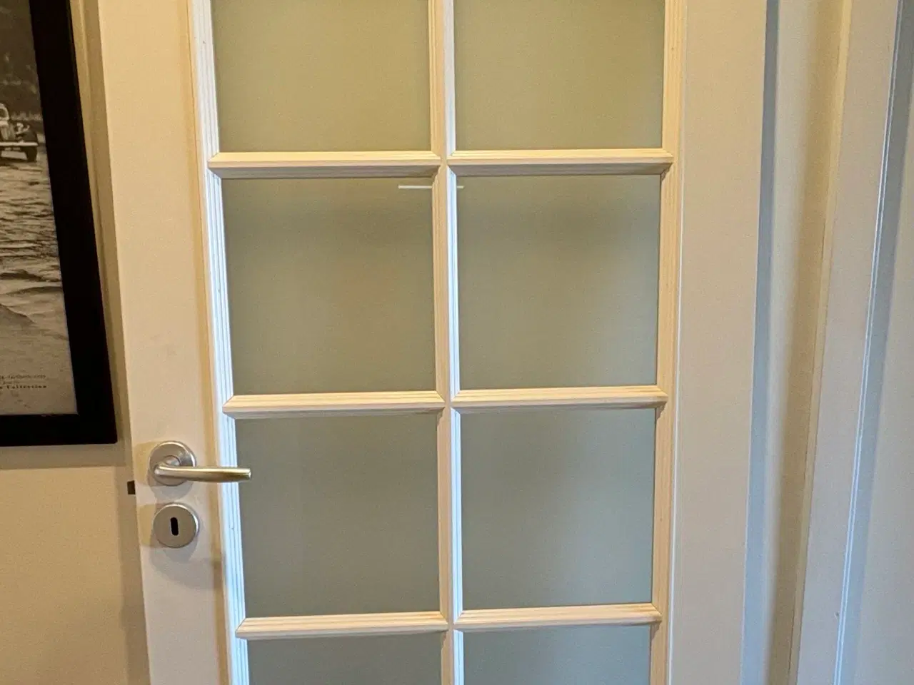 Billede 1 - Swedoor indvendig dør med glas