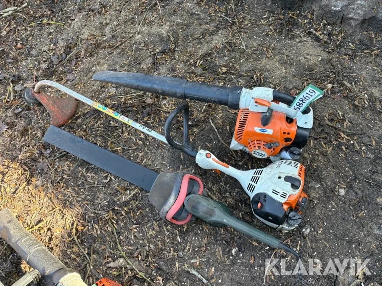 Billede 12 - Løvblæser, hækkeklipper og græstrimmer STIHL,metabo