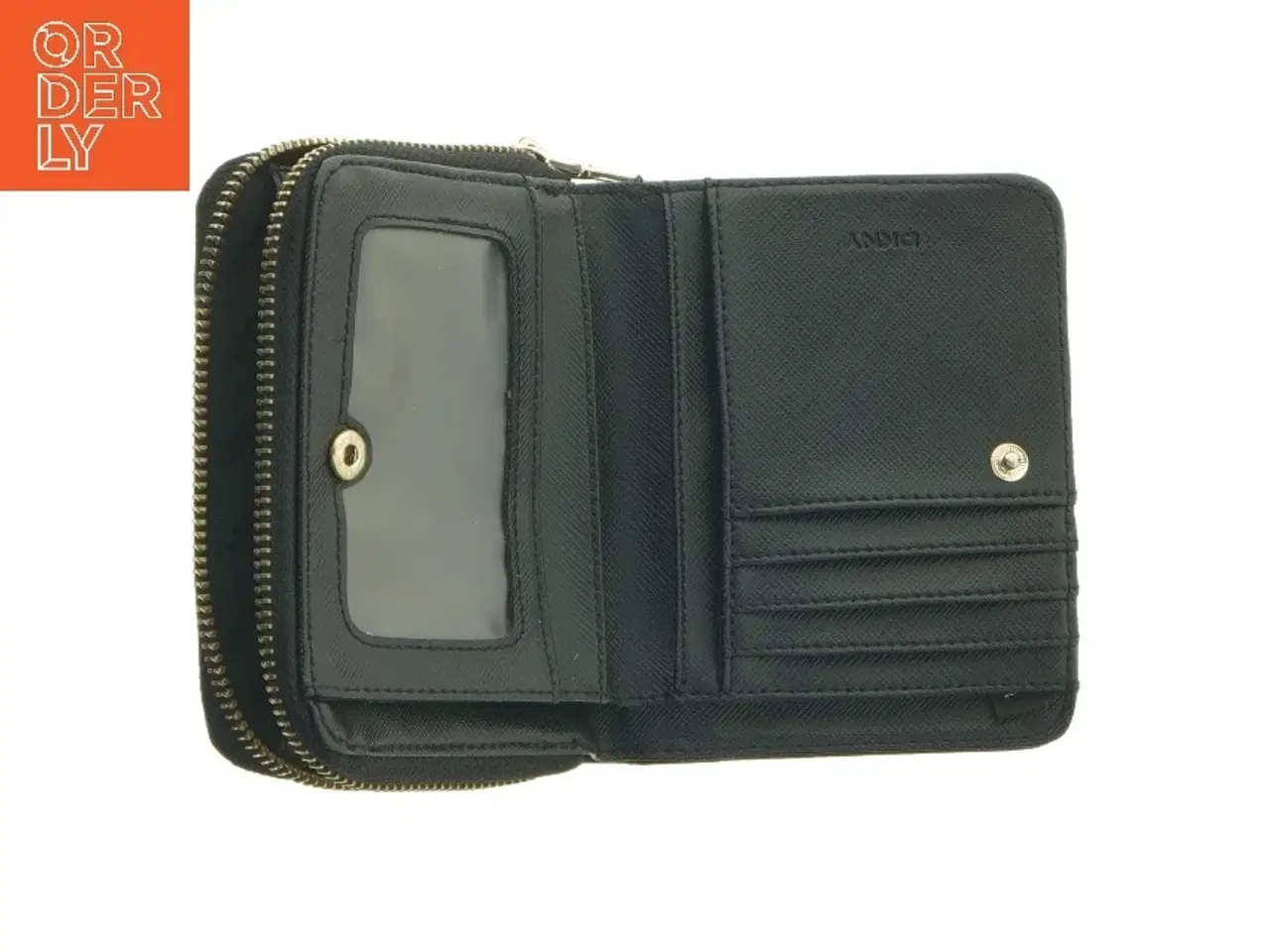 Billede 4 - Sort DKNY pung fra DKNY (str. 13x10 cm)