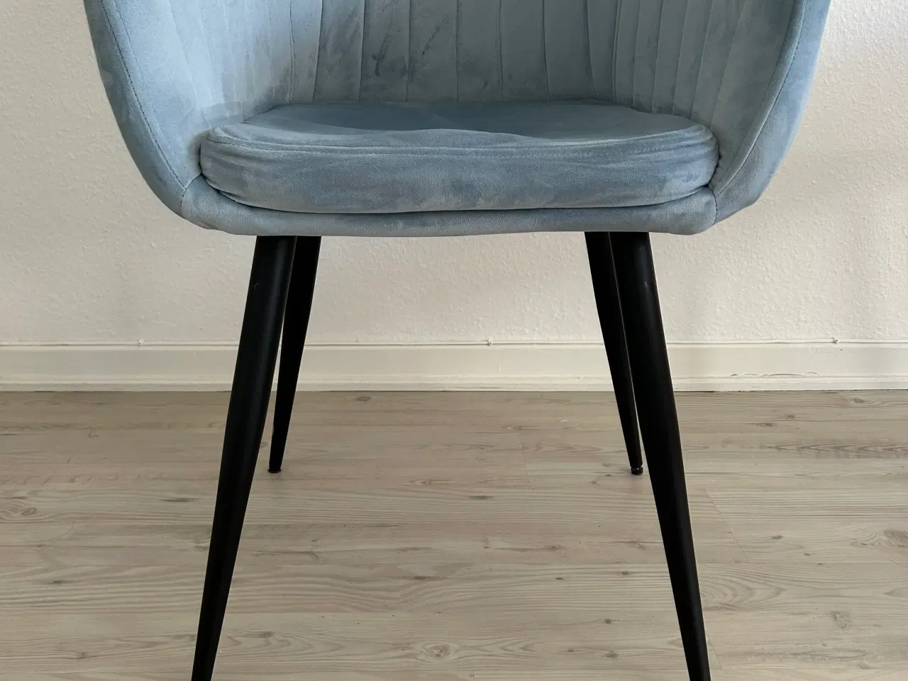 Billede 2 - Spisestole i velour 