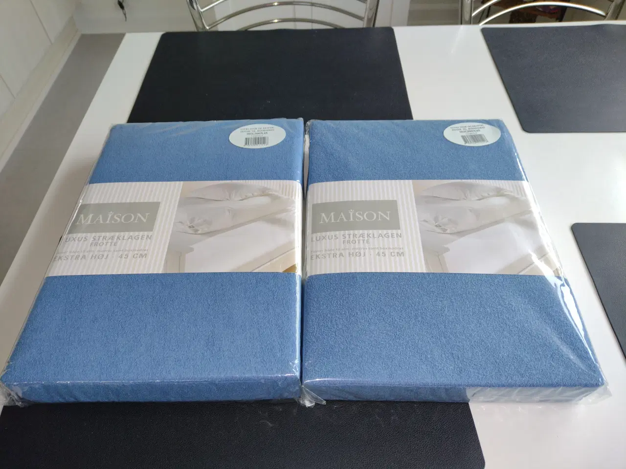 Billede 1 - Stræklagner i frotte 90x200x45