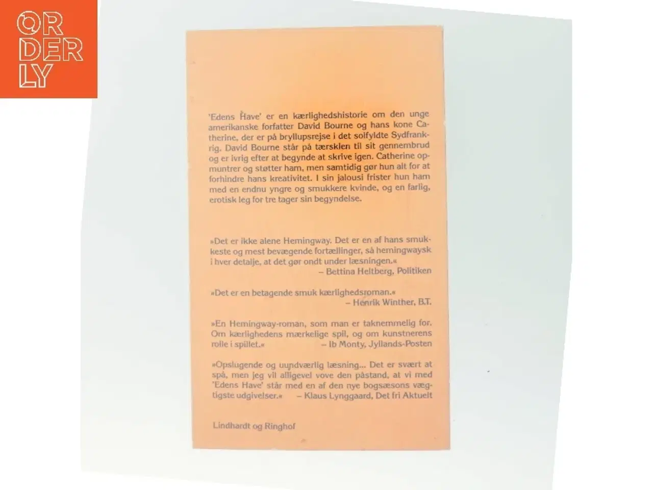 Billede 3 - Edens have af Ernest Hemingway (Bog)