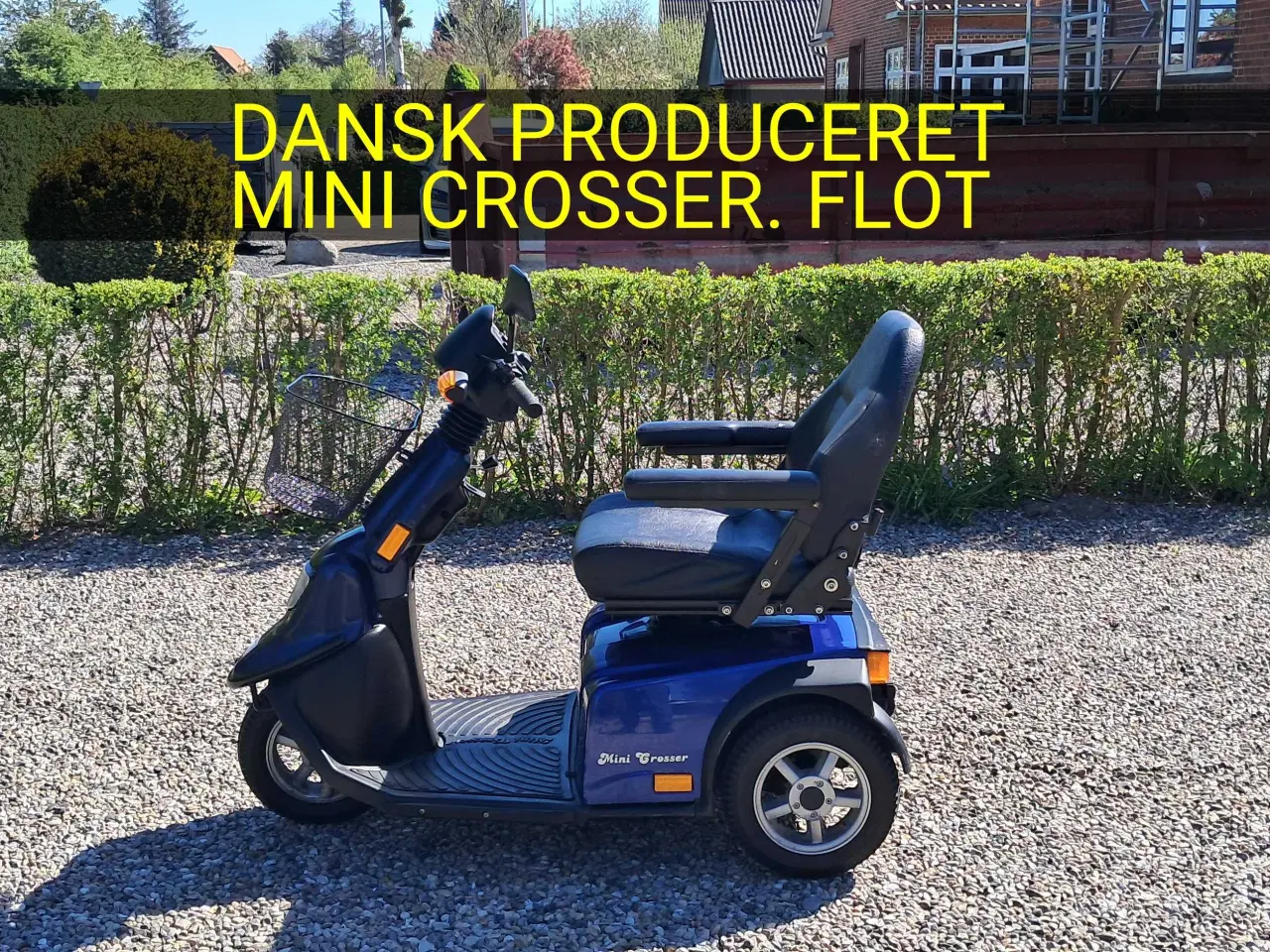 Billede 1 - Dansk produceret el-scooter mini crosser 125T 