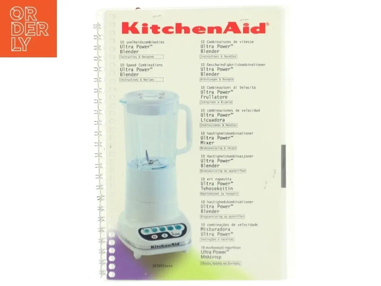 Billede 1 - Brugsanvisning til KitchenAid blender fra KitchenAid