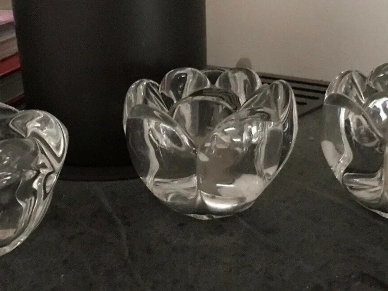 Billede 2 - Kosta boda snebold fyrfadsstage Lotus Holmegaard 