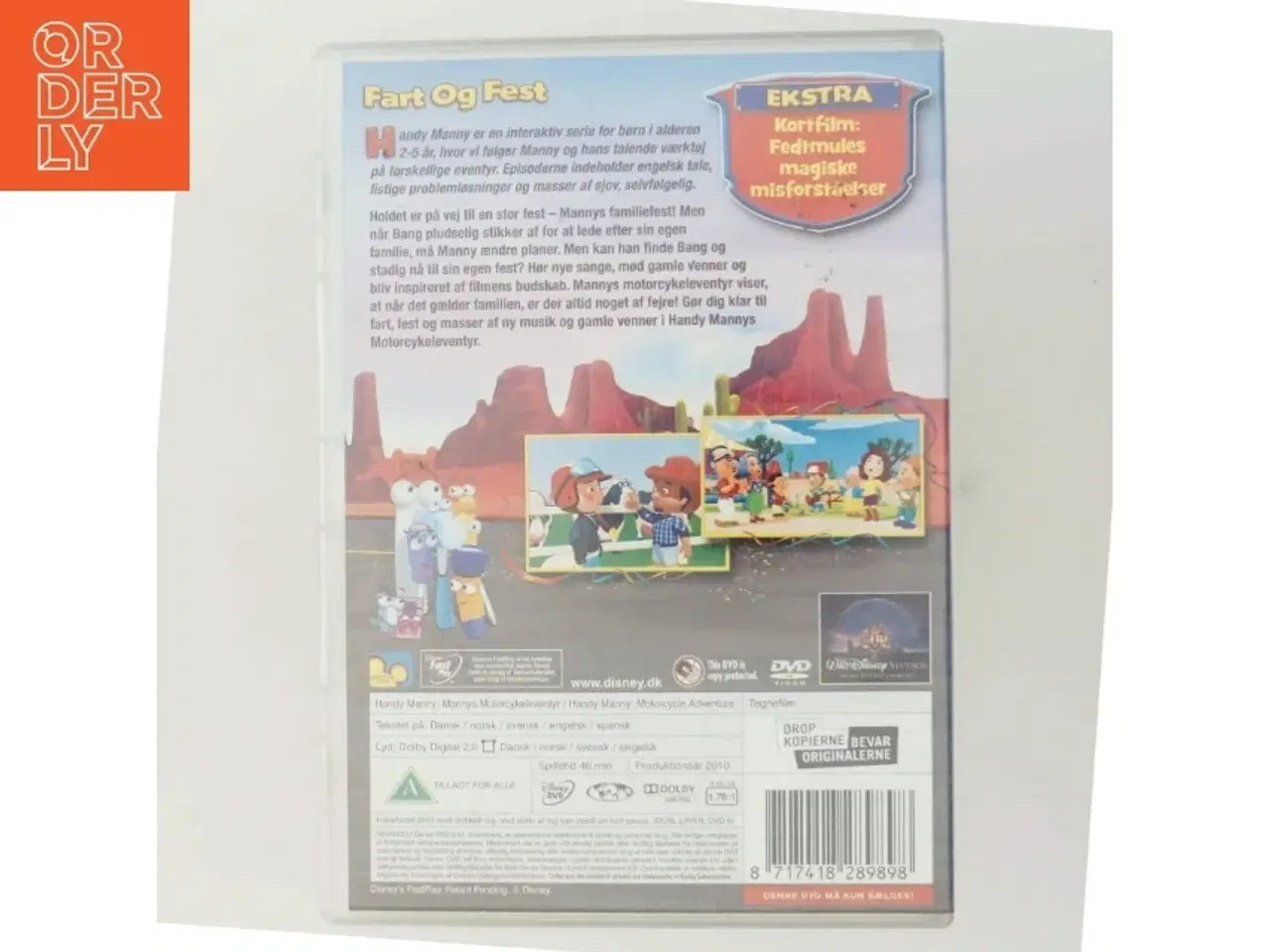 Billede 3 - Handy Manny - Motorcykel Eventyr (DVD)