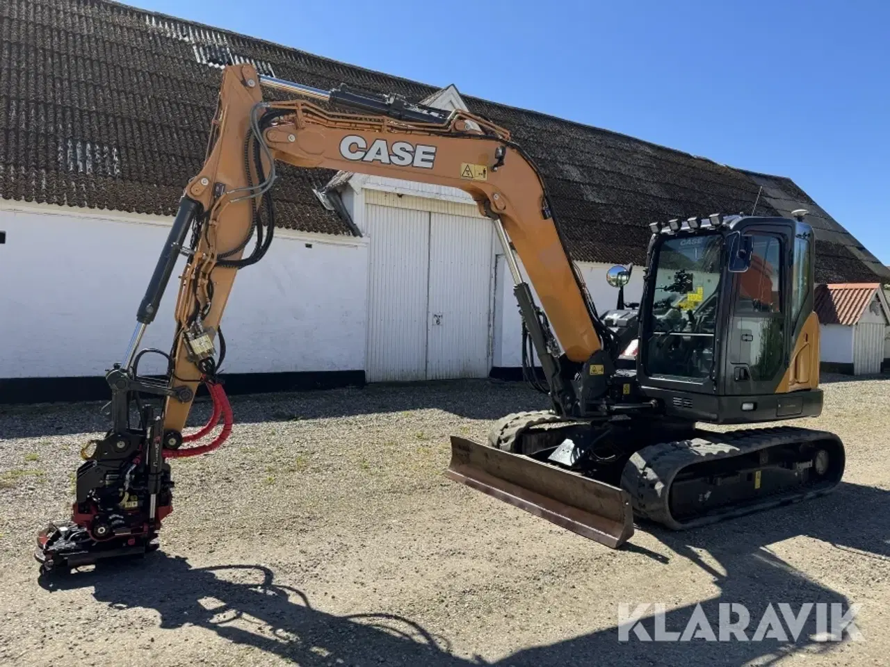 Billede 1 - Gravemaskine Case CX90D med rototilt og 3D maskinstyring