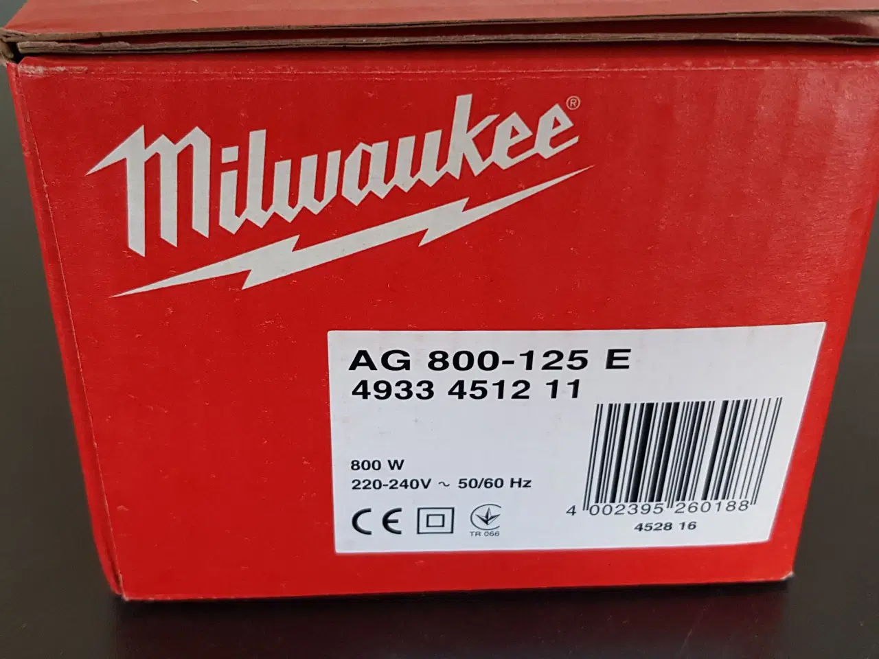 Billede 3 - NY Milwaukee AG 800-125 E Vinkelsliber