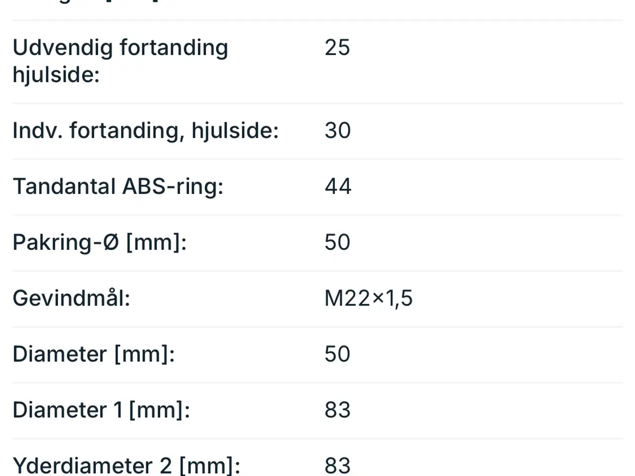 Billede 4 - Drivakselled knokkelled