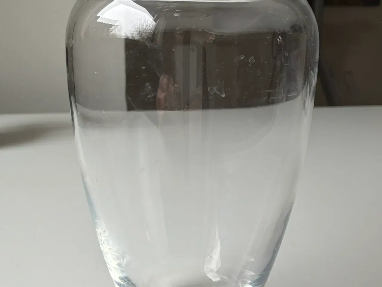 Billede 2 - Holmegaard Saturn-vase med sølvkant