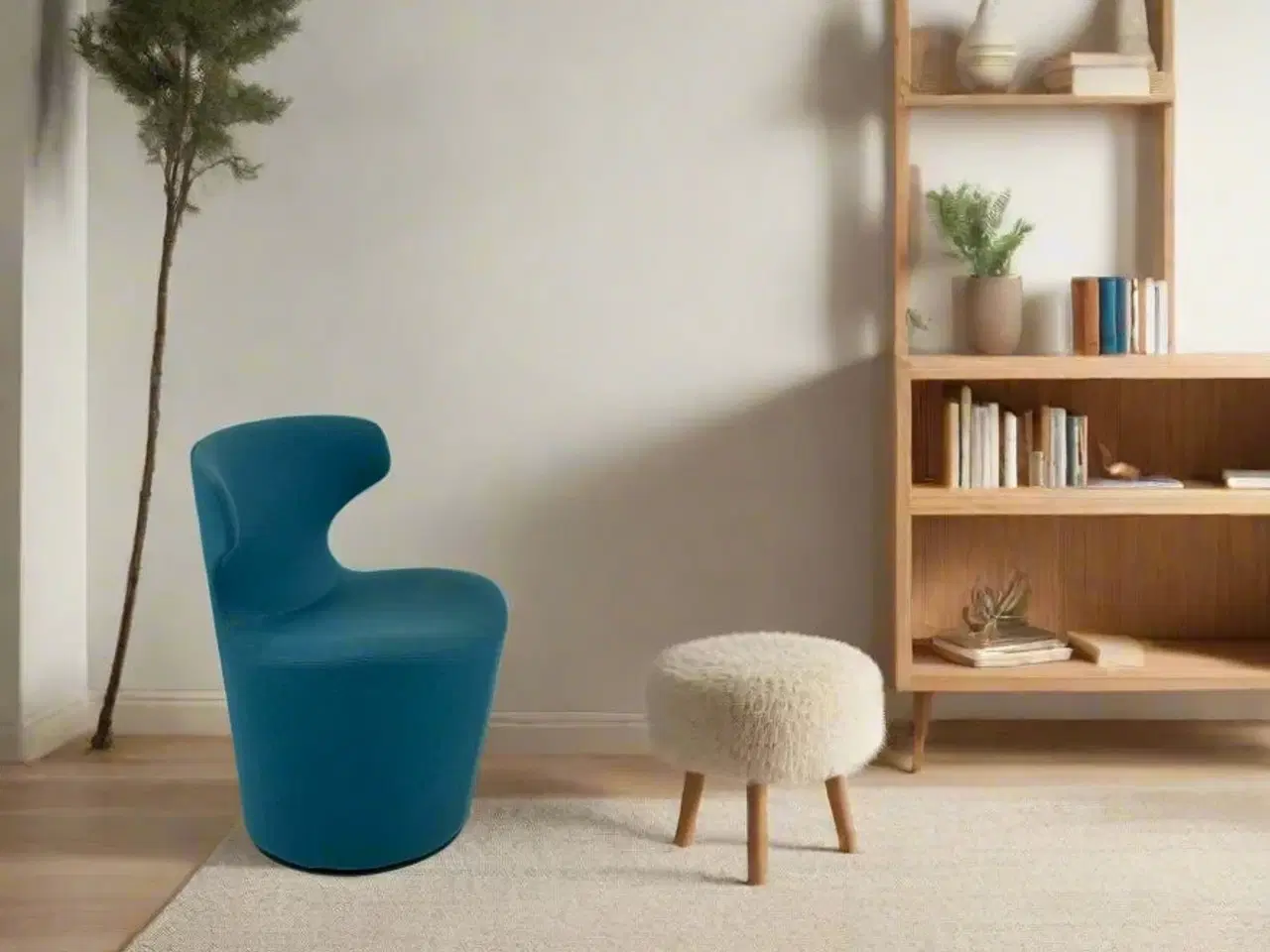 Billede 2 - Mini Papilio Lounge Chair (Turkis) - B&B Italia