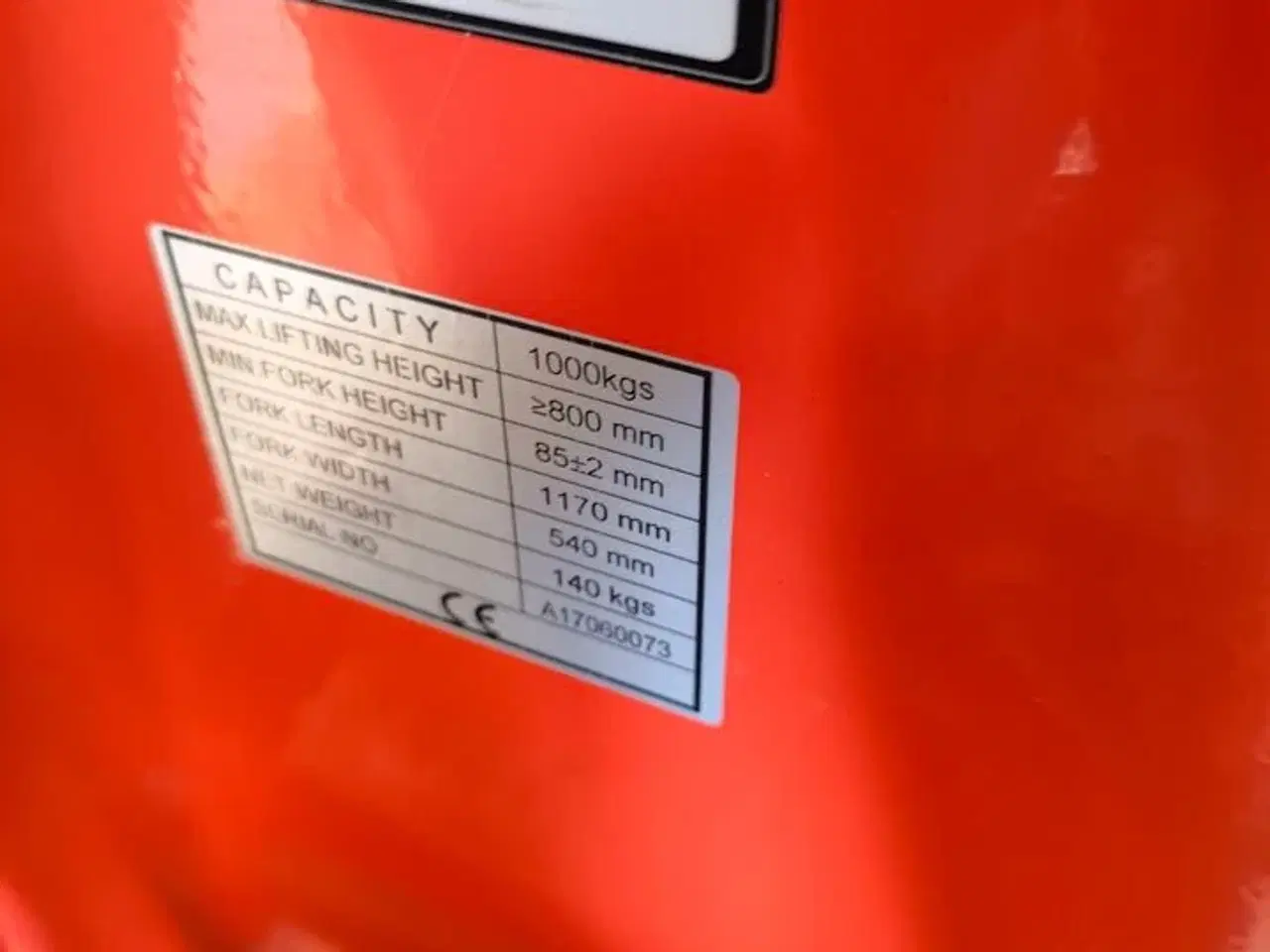 Billede 5 - El-højtløfter 1000 kg