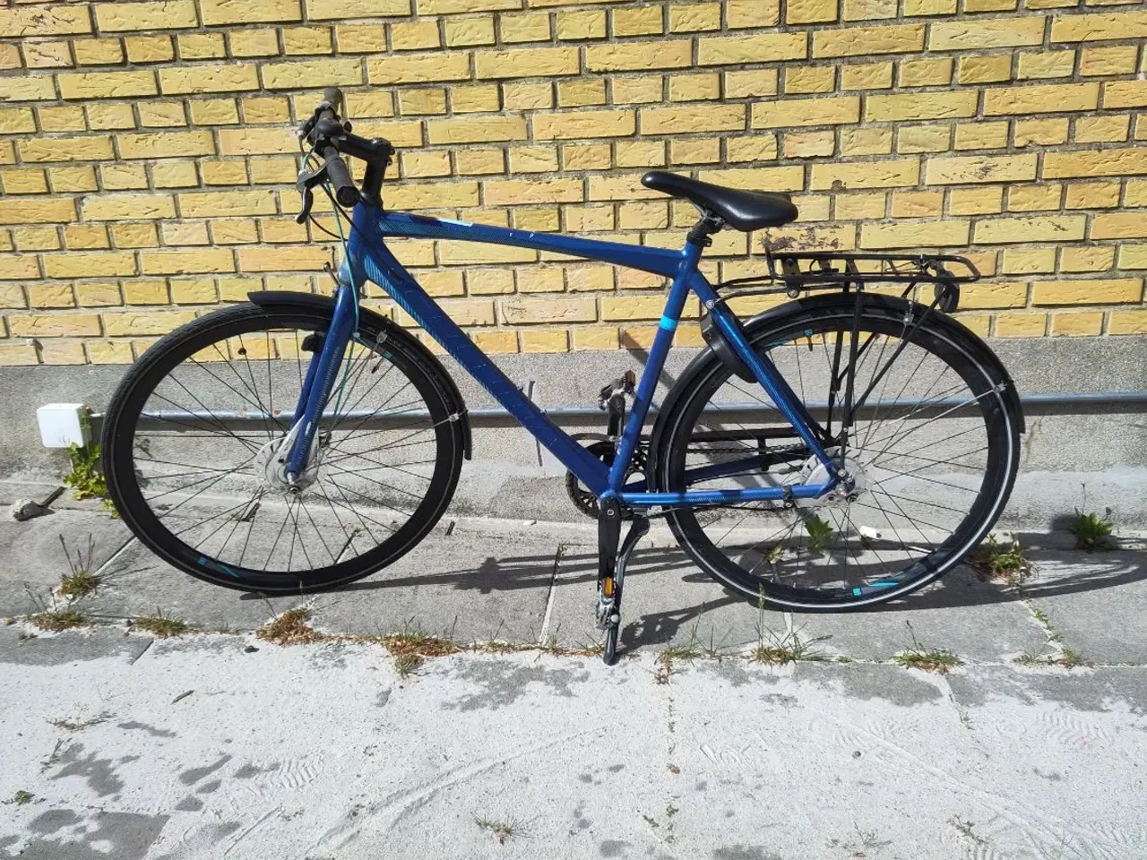Billede 1 - Blå drengecykel sælges