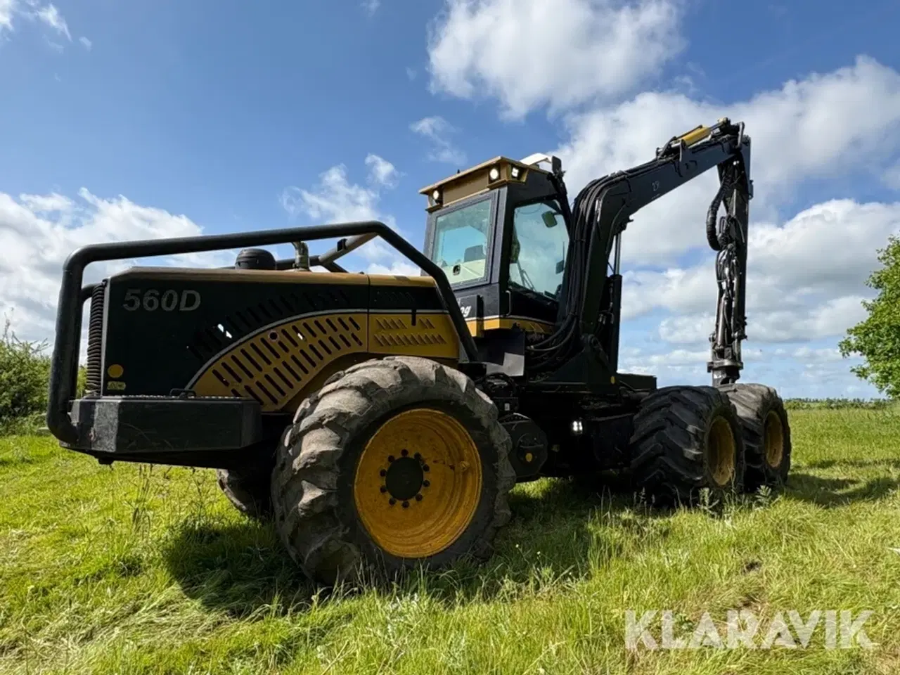Billede 5 - Skovningsmaskine Ecolog 560D med processor  fældehovedet.