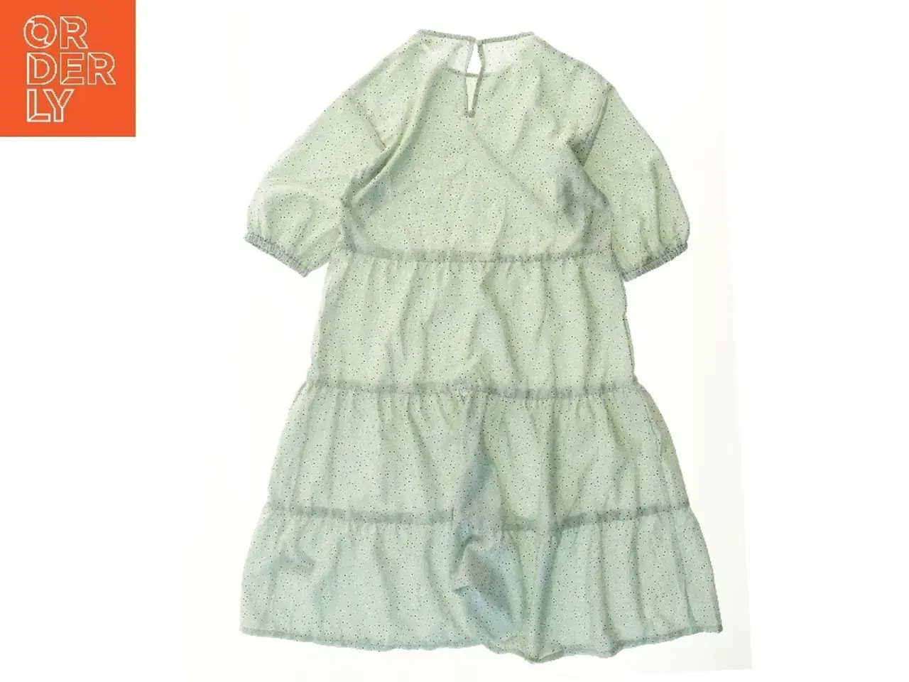 Billede 2 - Langærmet kjole med flæser (str. 146)