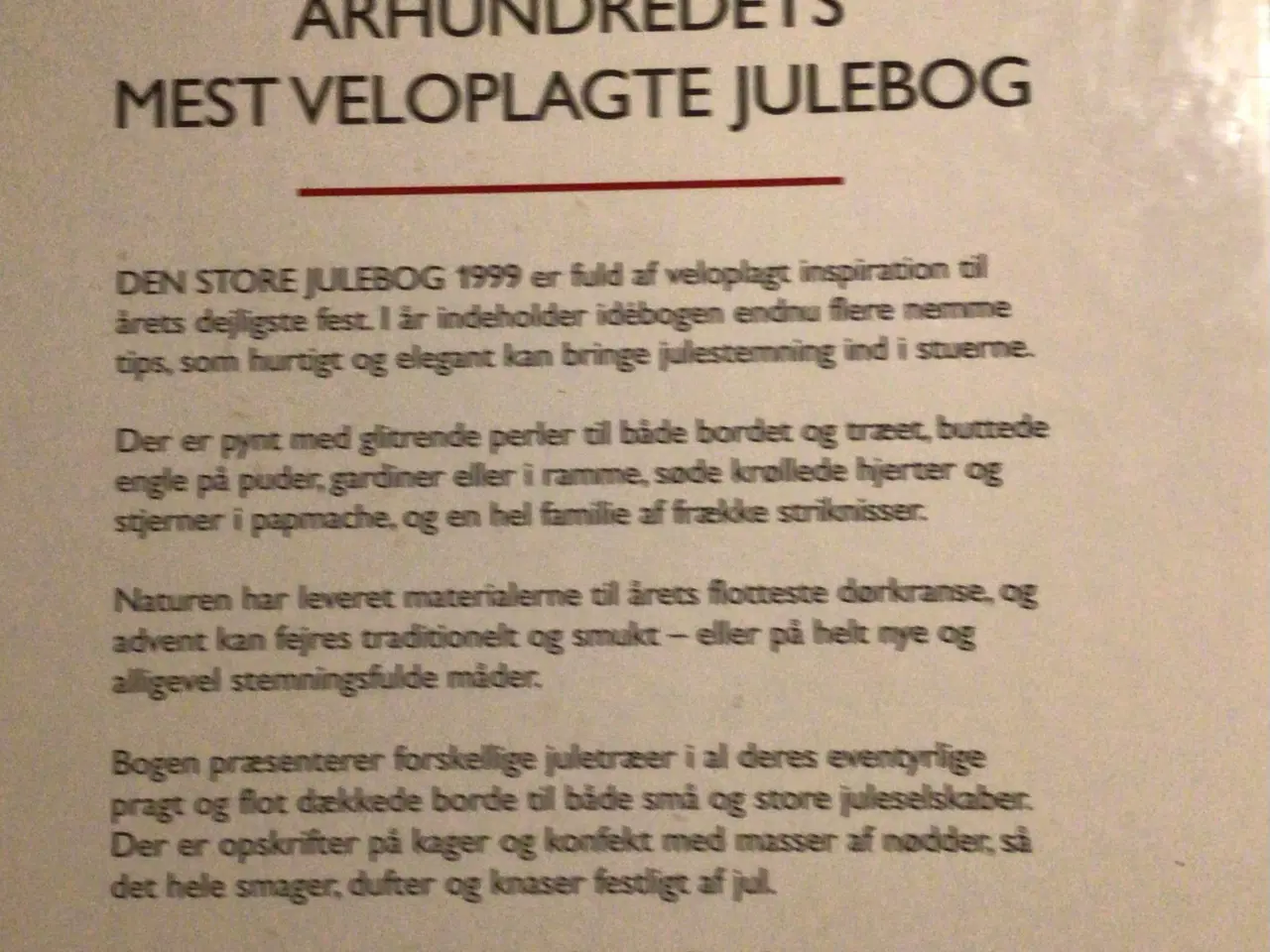 Billede 2 - Den store Julebog, 1999