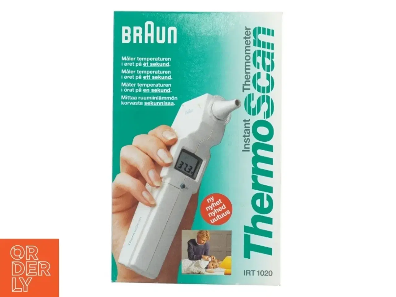 Billede 1 - Braun ThermoScan Øretermometer fra Braun