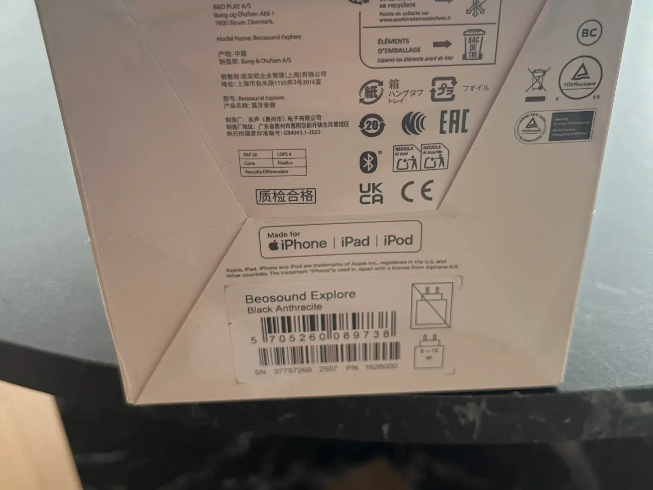 Billede 3 - Bang og Olufsen højtaler - uåbnet