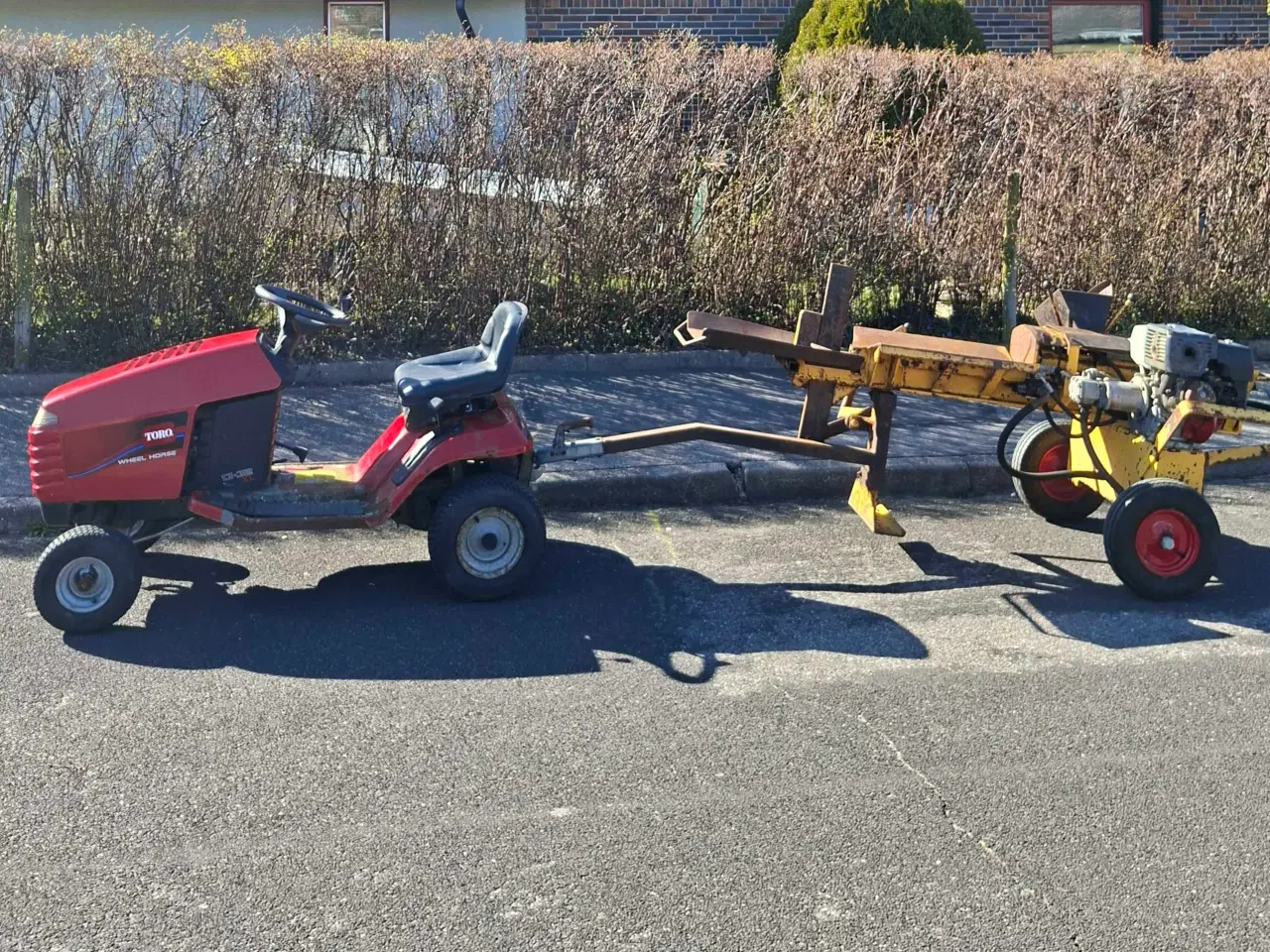 Billede 7 - Kölefors brændeflækker med Honda motor