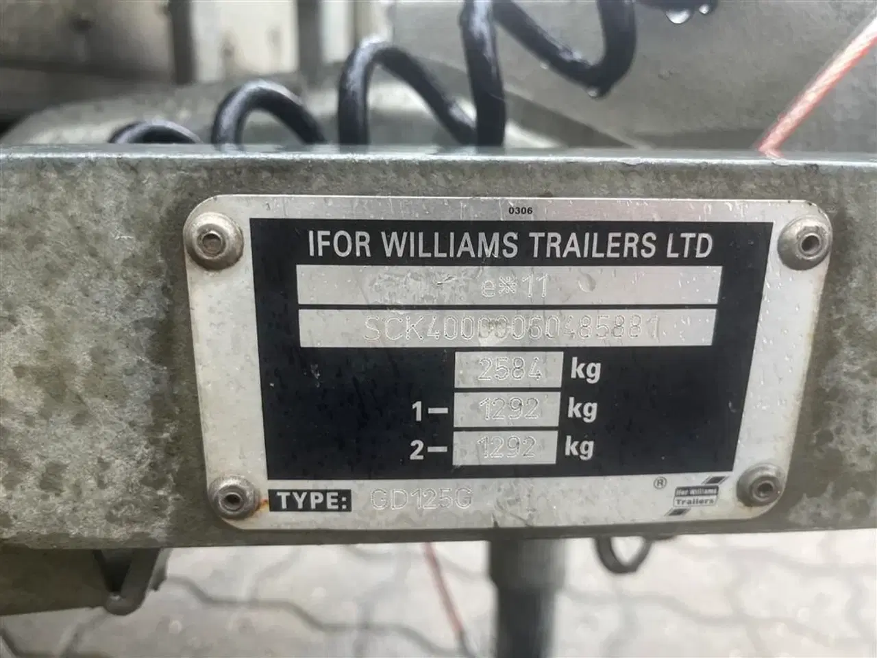 Billede 7 - Ifor Williams GD 125 /model 4 velholdt trailer