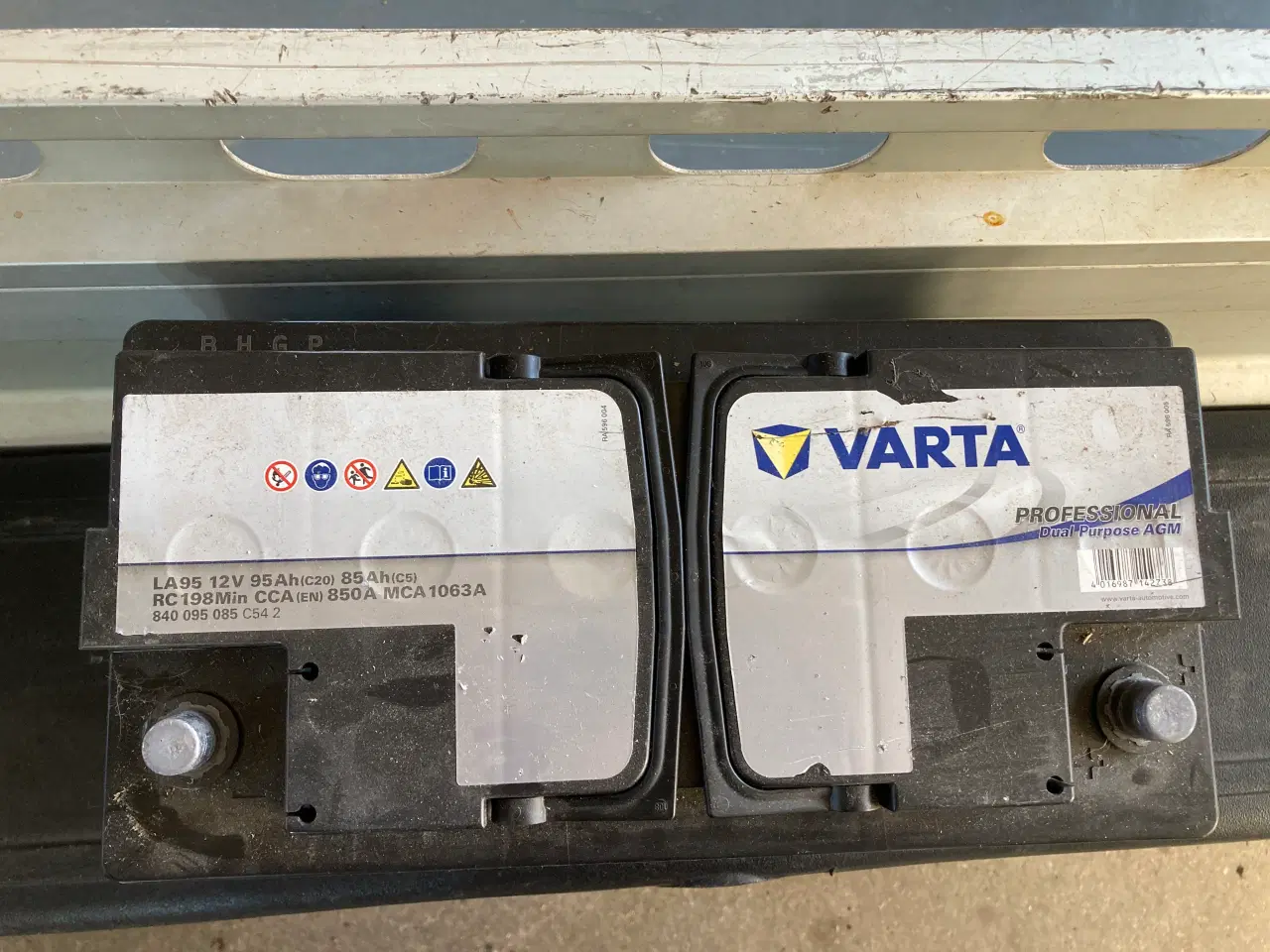 Billede 2 - VARTA LA95 AGM BATTERI