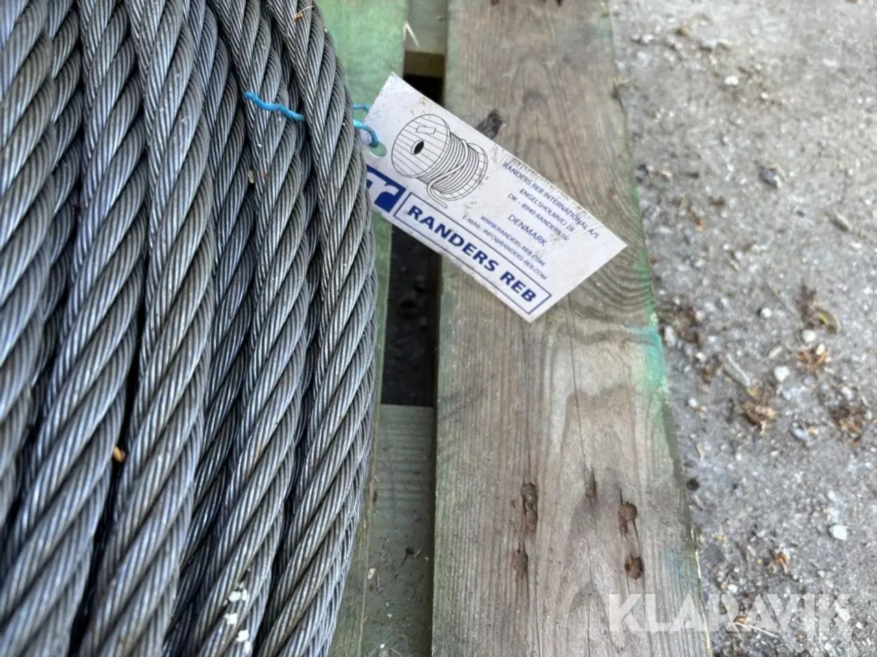 Billede 11 - Stålwire Randers reb 6x36 - 2 bundter af 249m, 20mm