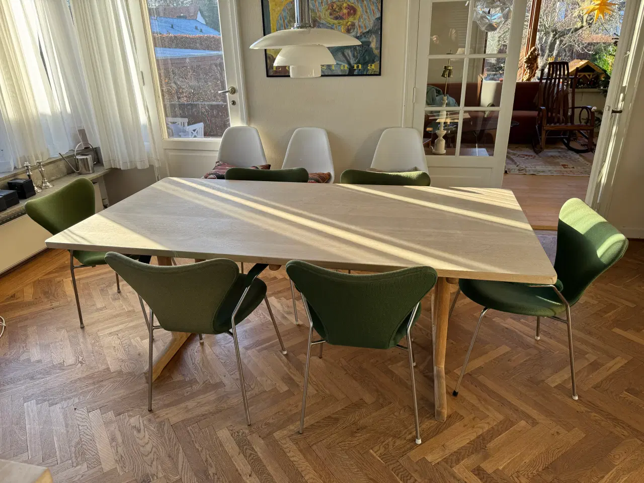 Billede 5 - Sælger 6 originale Arne Jacobsen Syver stole – mod