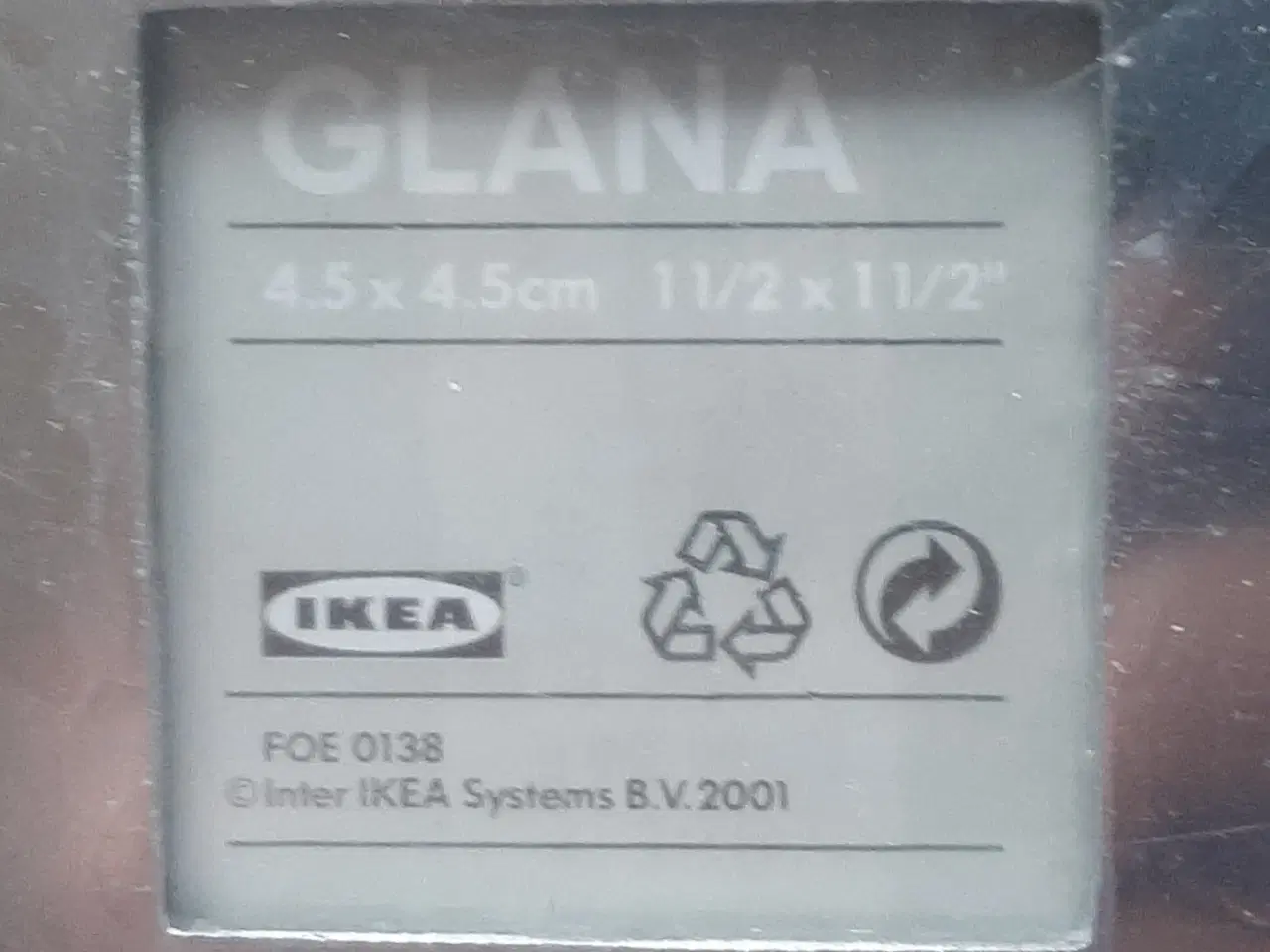 Billede 2 - Billedramme i metal, IKEA - model GLANA