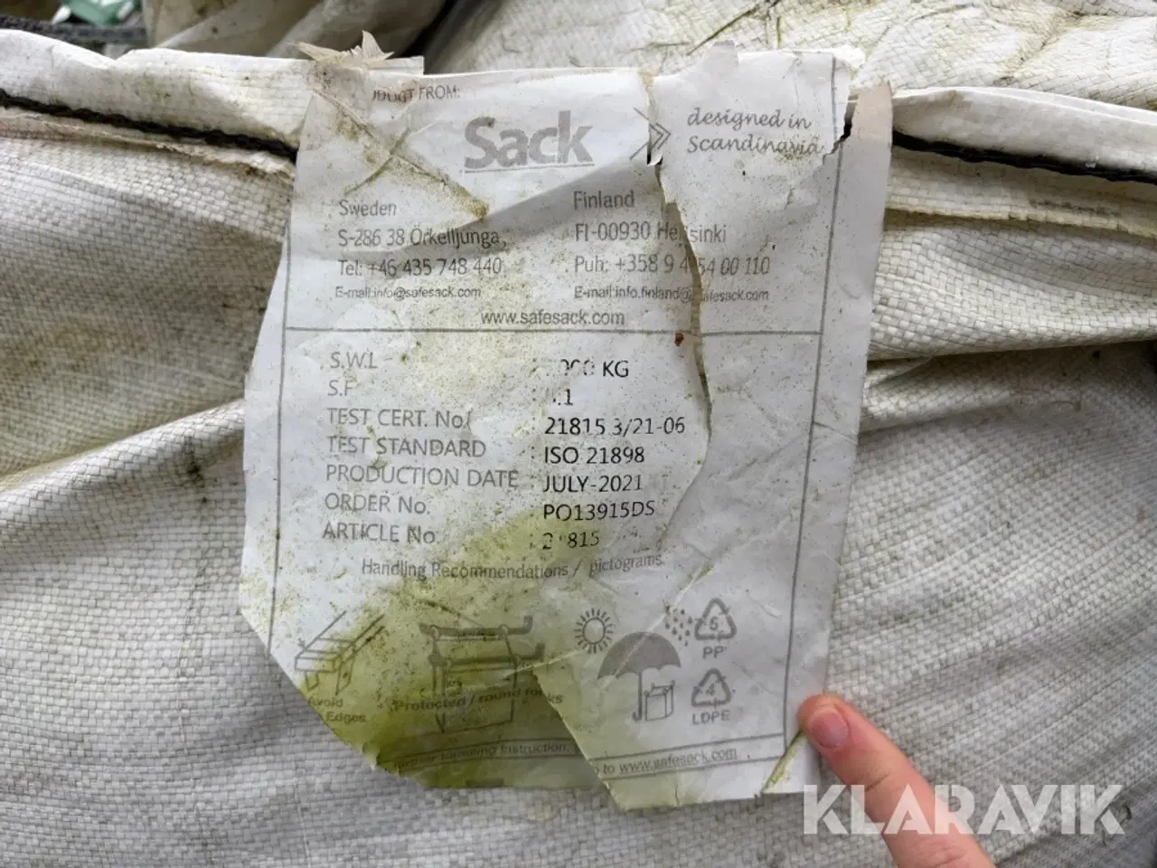 Billede 10 - Strandmørtel Weber 0-2 mm / 11 Big bags