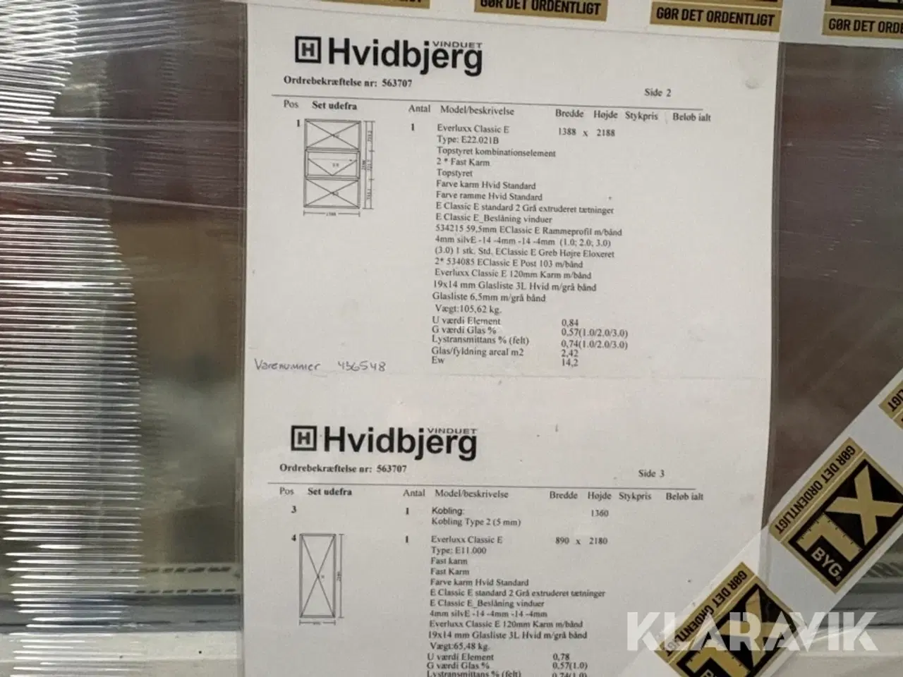 Billede 10 - Vinduer Hvidbjerg - 2 styks