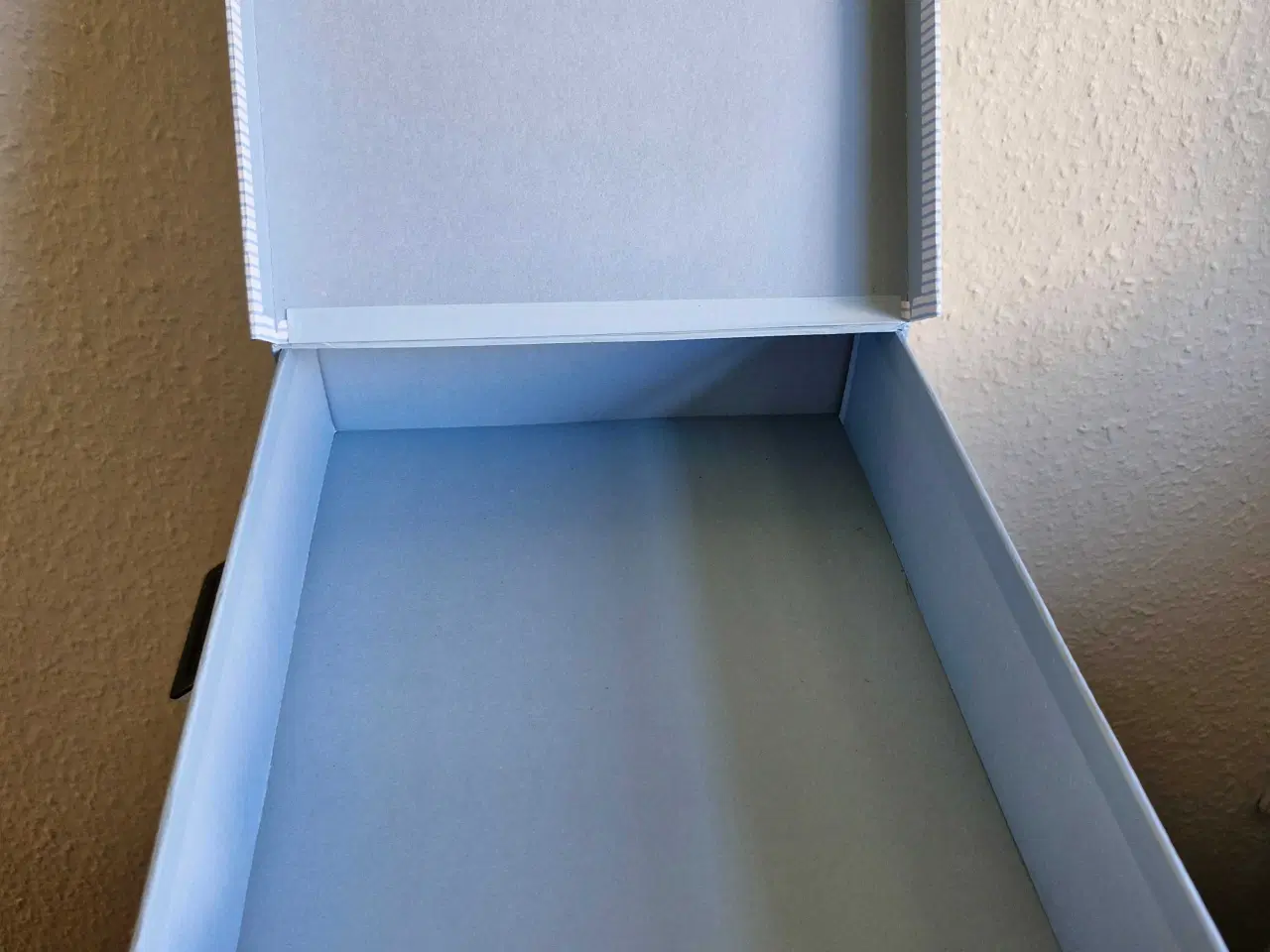 Billede 3 - 2 Stk. A4 opbevarings kasser