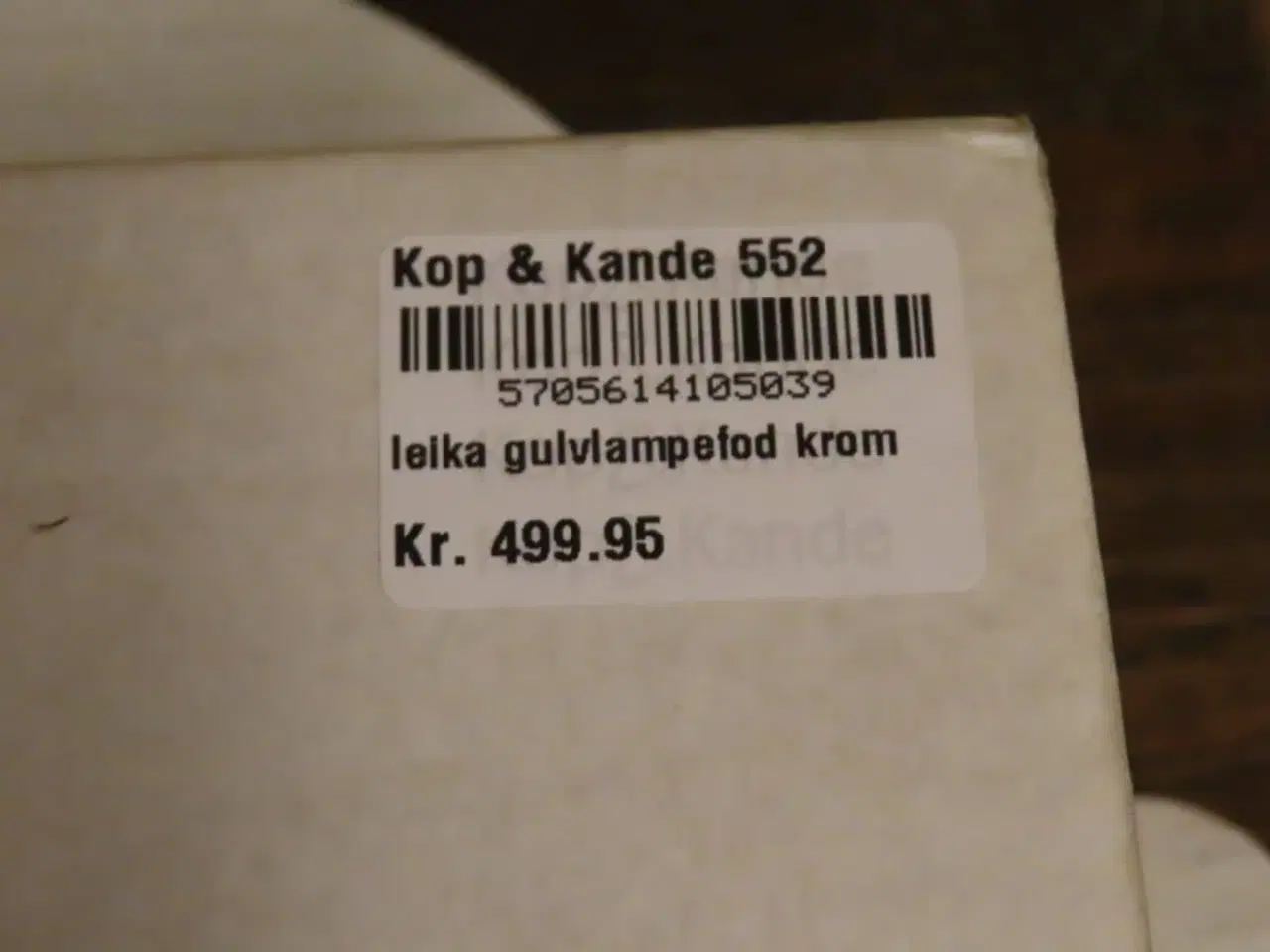 Billede 3 - Gulvlampefod LEIKA