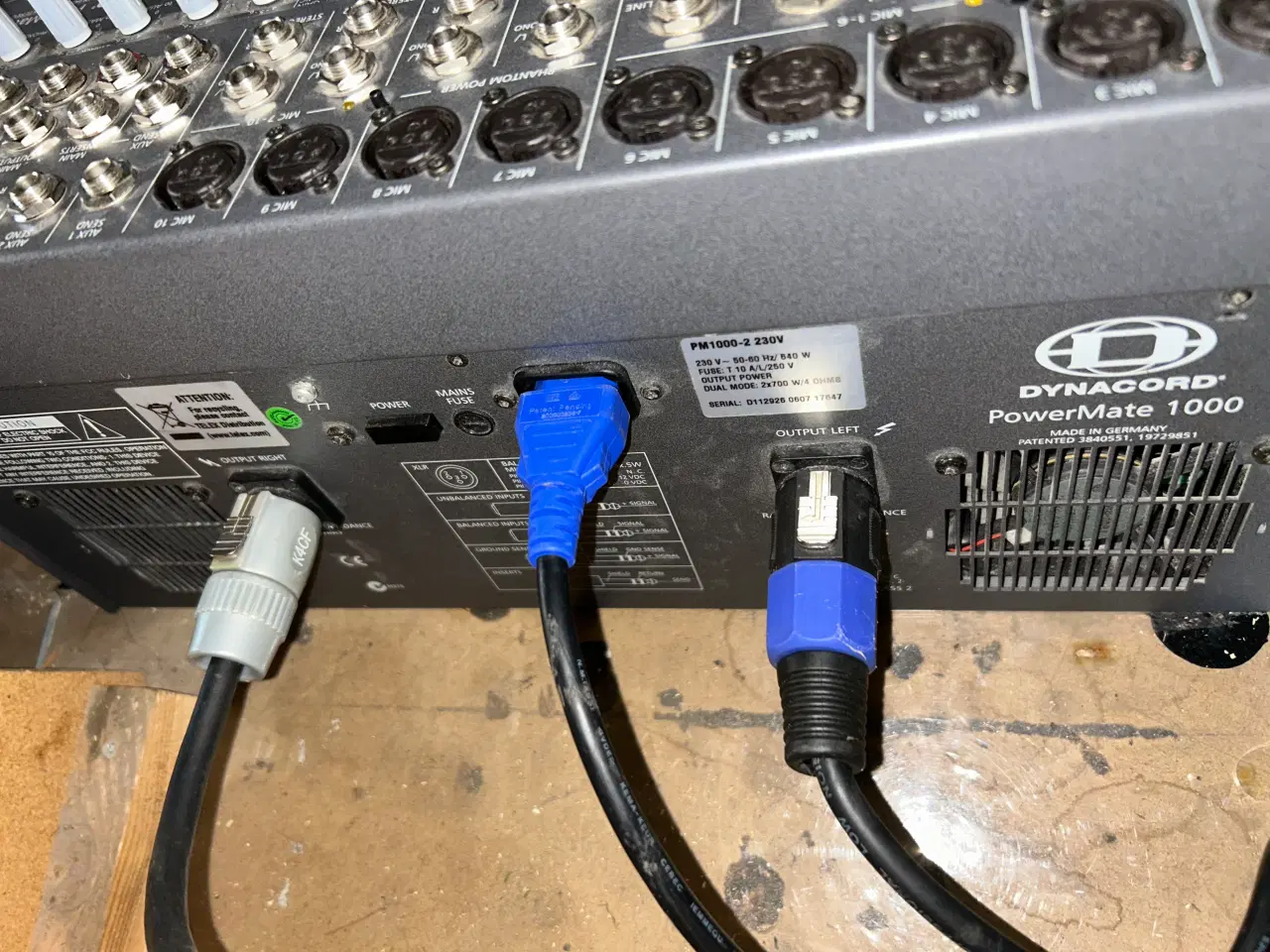 Billede 6 - Dynacord powermate 1000 mk2