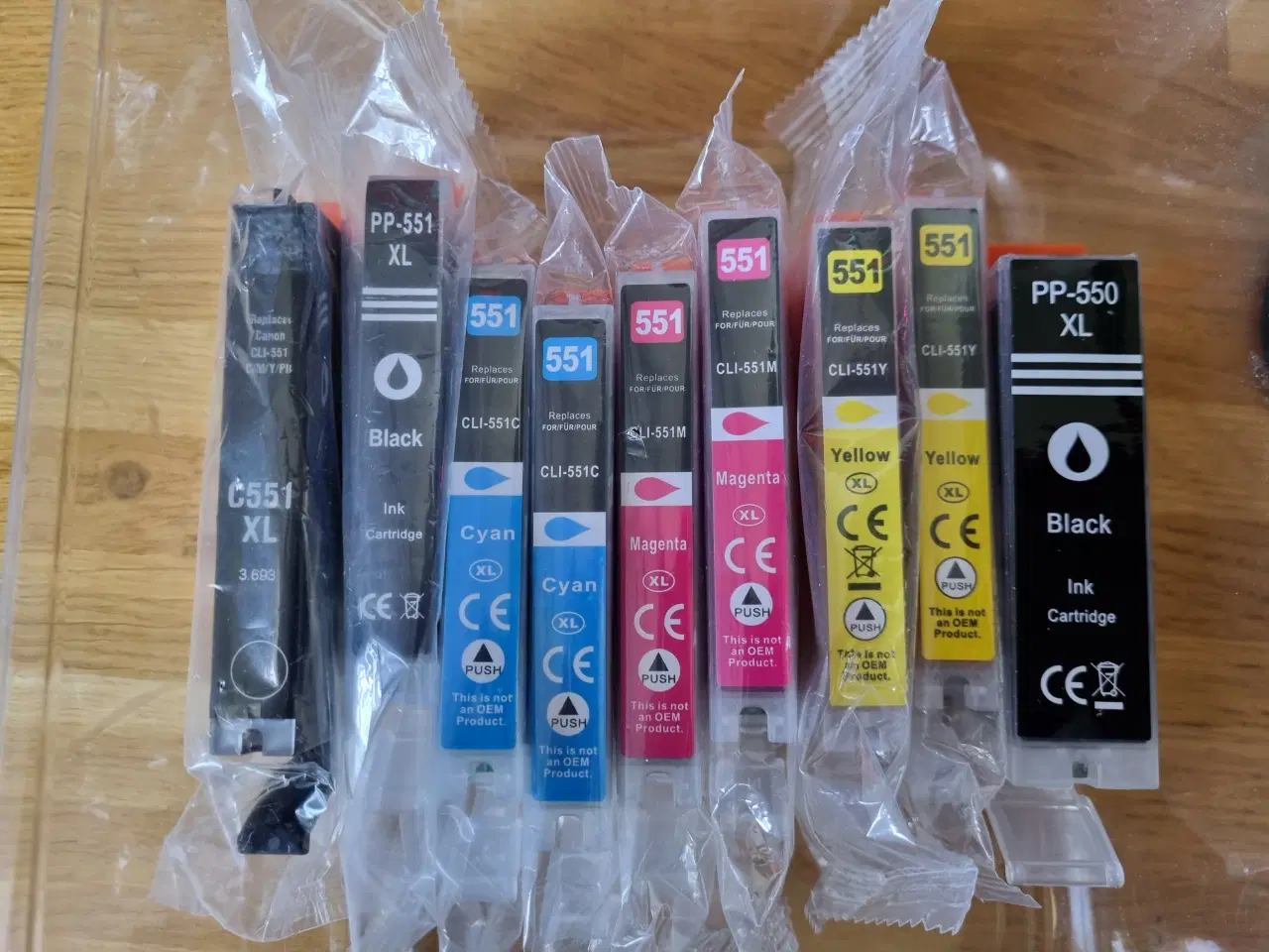 Billede 1 - Printerpatroner til Canon, 551/CLI-551