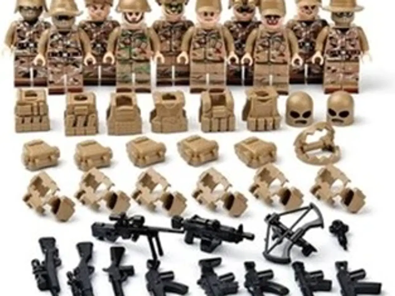 Billede 1 - 10 miniature samlefigurer soldater