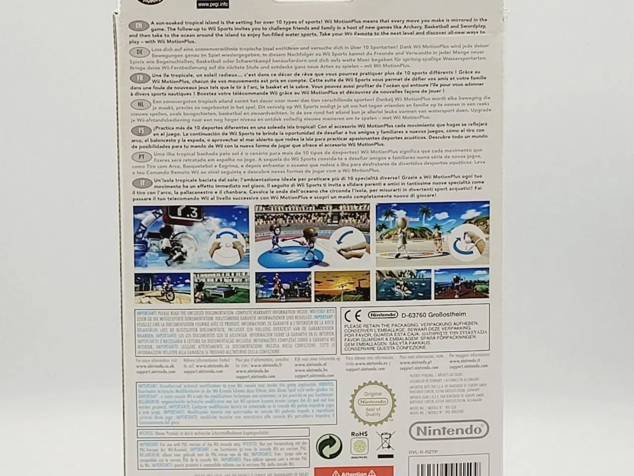 Billede 3 - ⭐️- Wii: Wii Sports Resort BOX