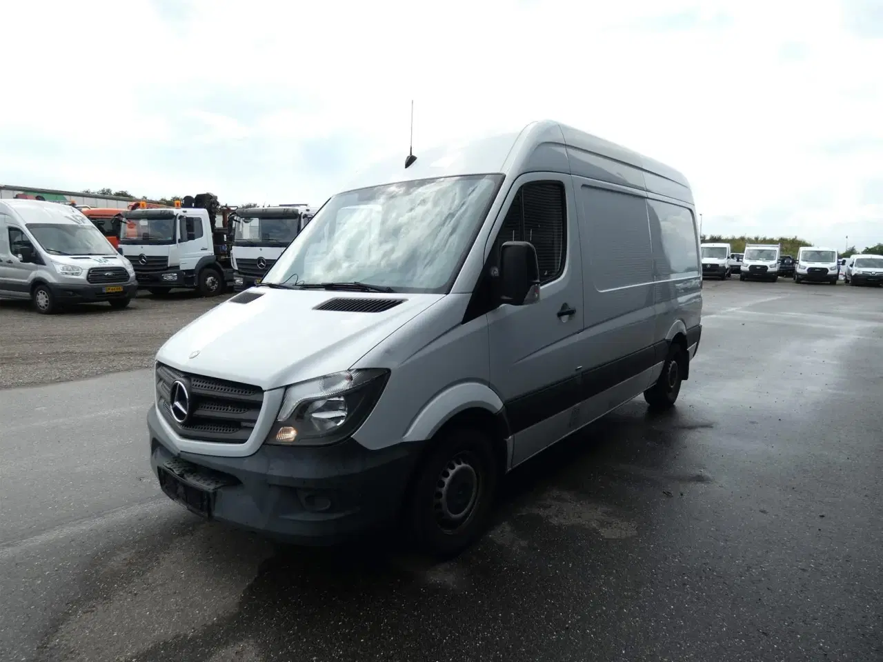 Billede 5 - Mercedes-Benz Sprinter 316 KRANBIL 2,1 CDI R2 163HK Van Man.