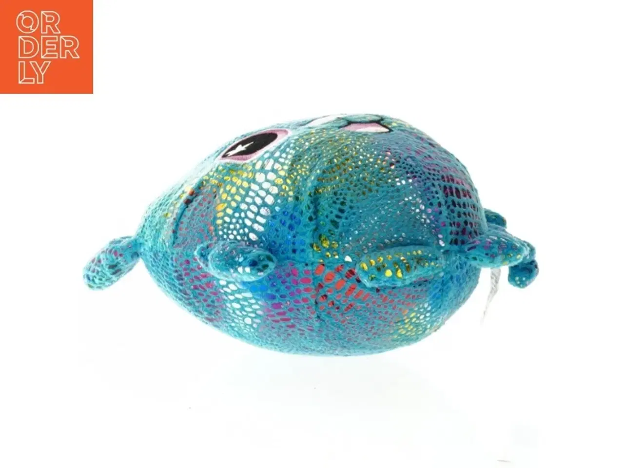 Billede 6 - Farverig plys skildpadde (str. 20 x 18 cm)