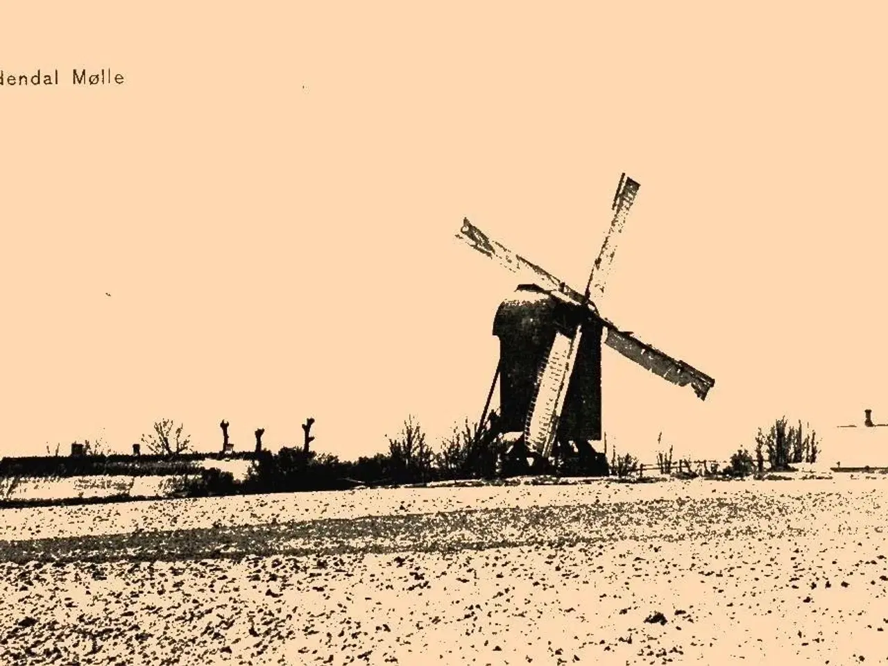 Billede 1 - Frydendal Mølle - Kragh 1857 - Ubrugt