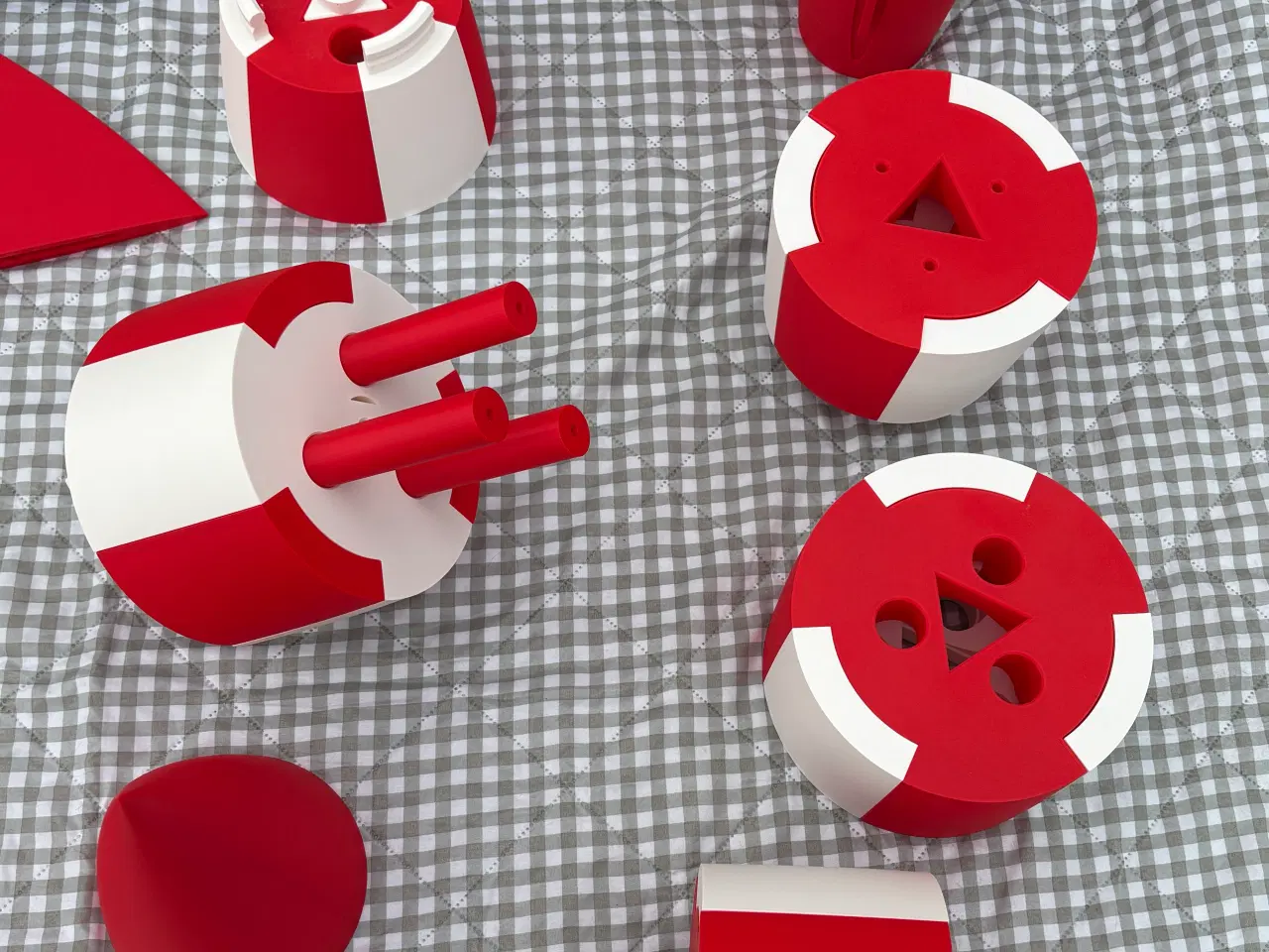 Billede 3 - Rød/hvid Raket