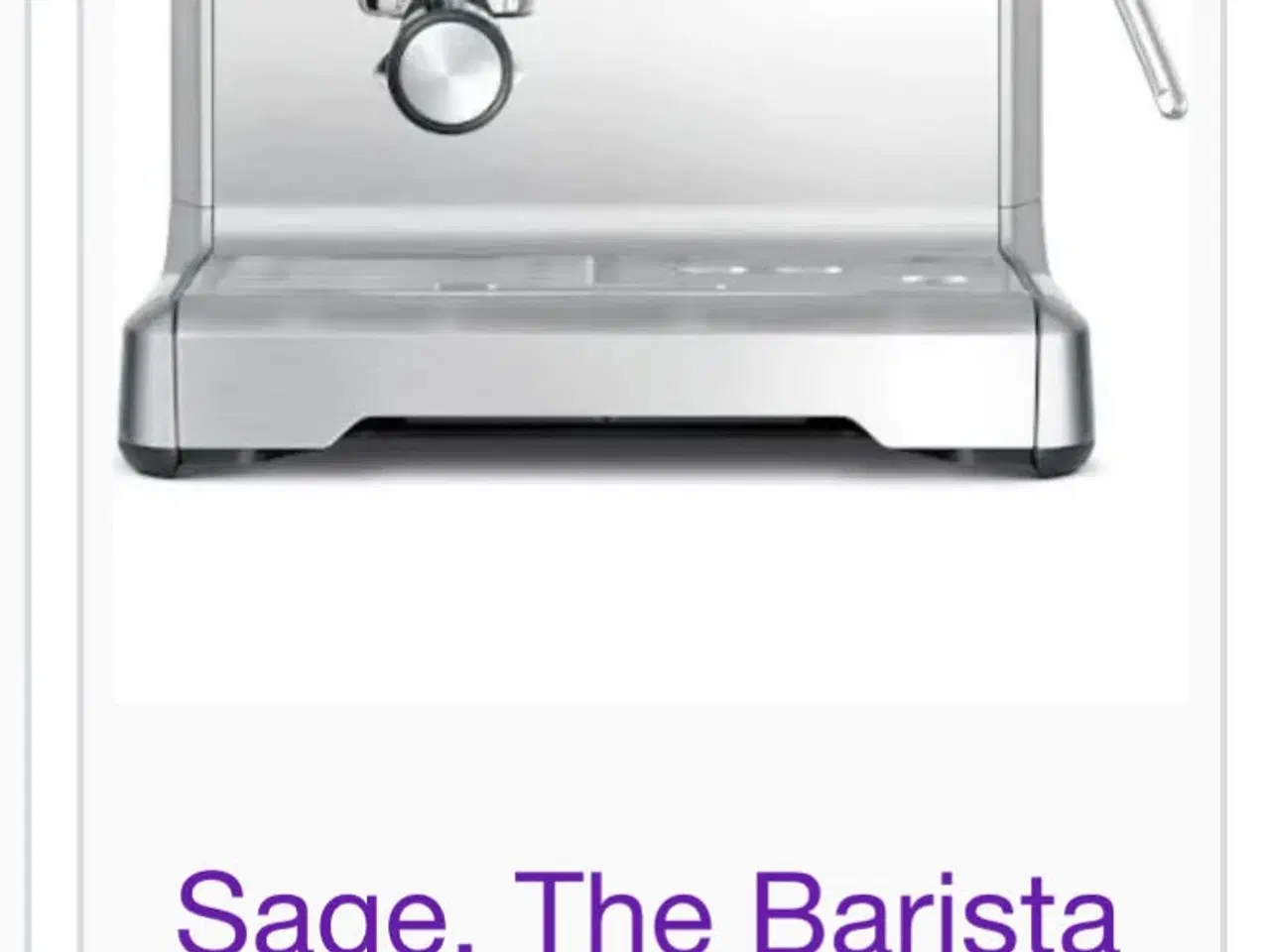 Billede 1 - Sage Barrista