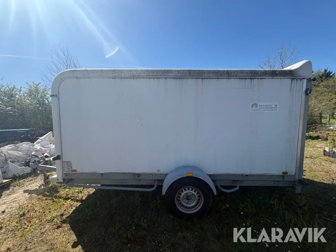 Billede 2 - Lukket trailer Brenderup C05