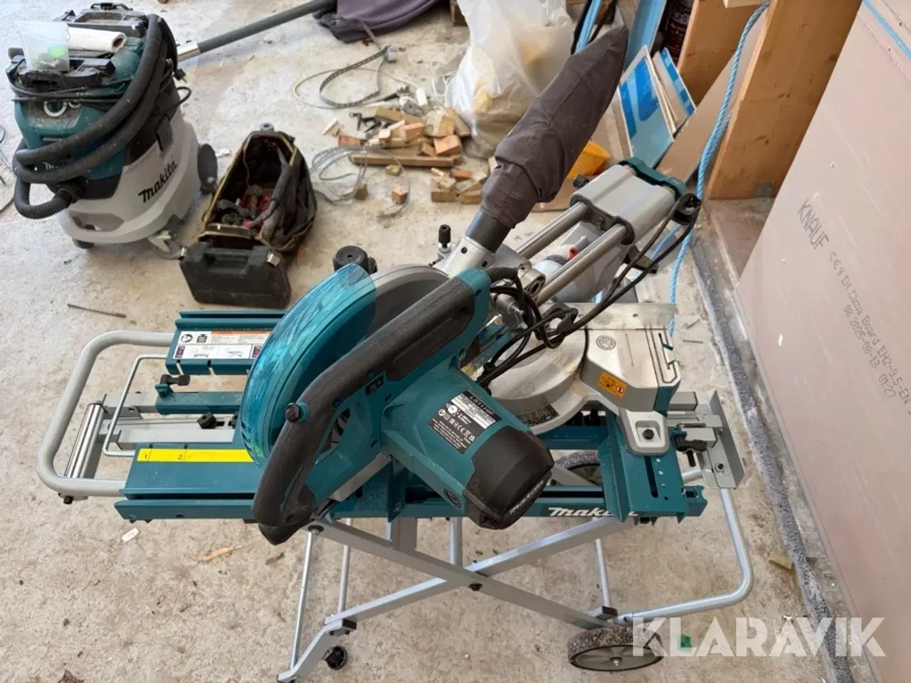 Billede 10 - Kap-/geringssav med stativ Makita LS1110F