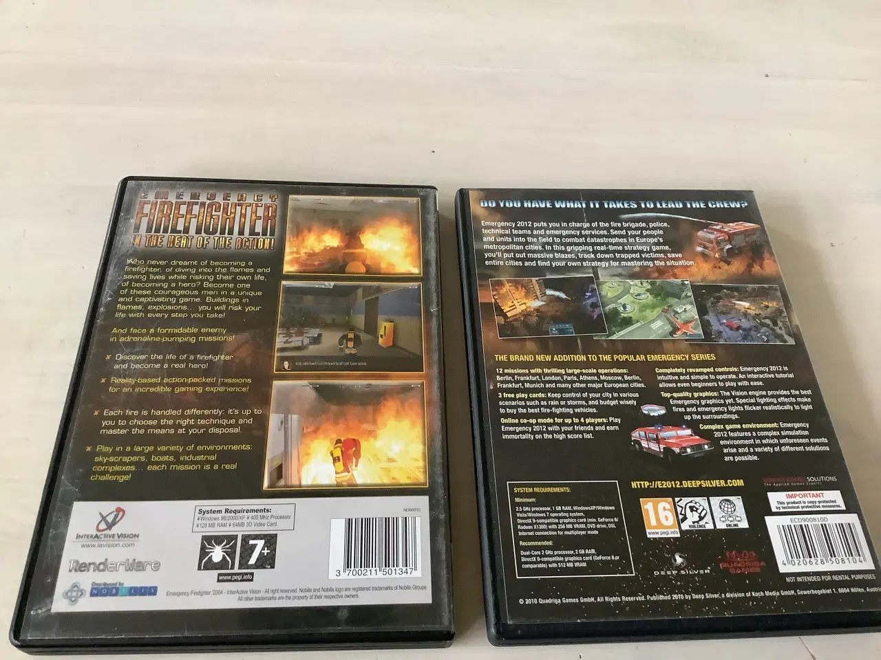 Billede 2 - Firefighter Titanum og Emergency 2012 pc spil
