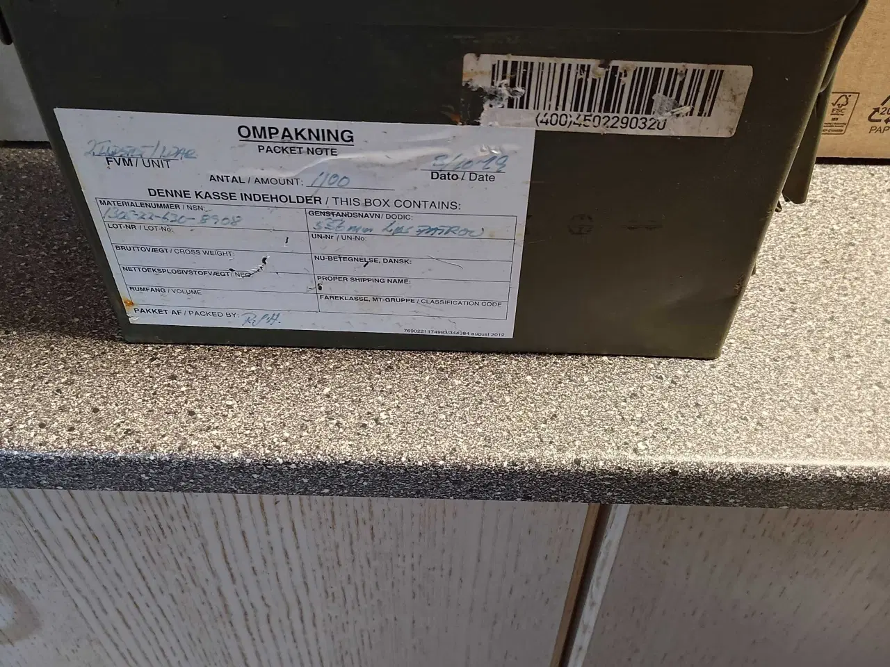 Billede 2 - Amonitions box 