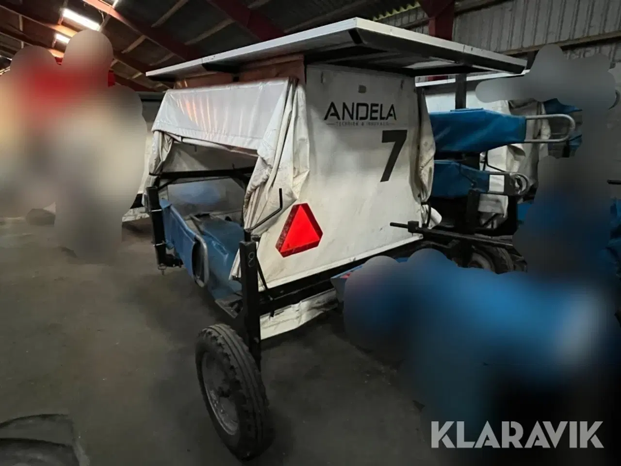 Billede 2 - Lugevogn Andela SW3450 soldrevet - 1 styk