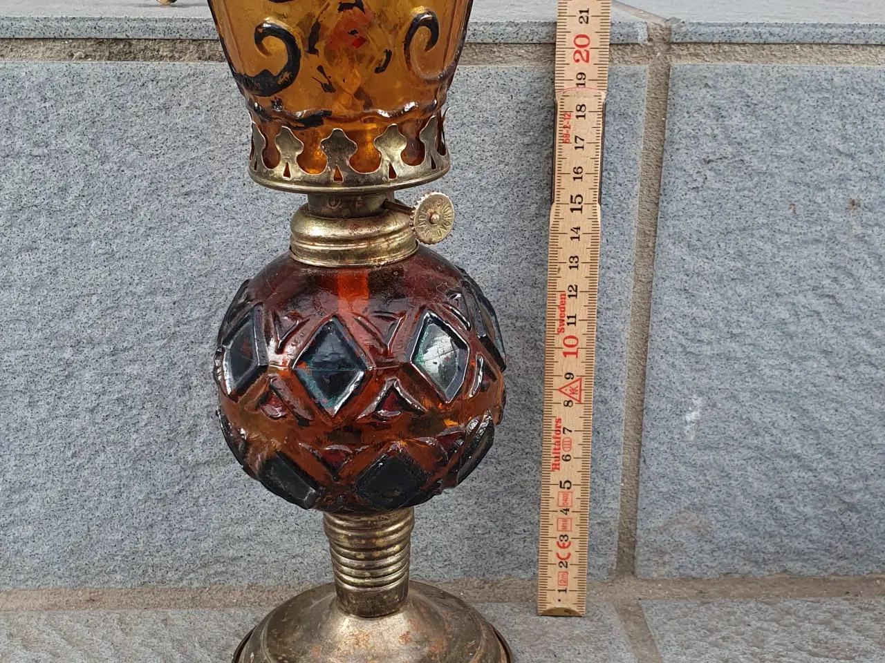 Billede 2 - Petroleum lampe ældre