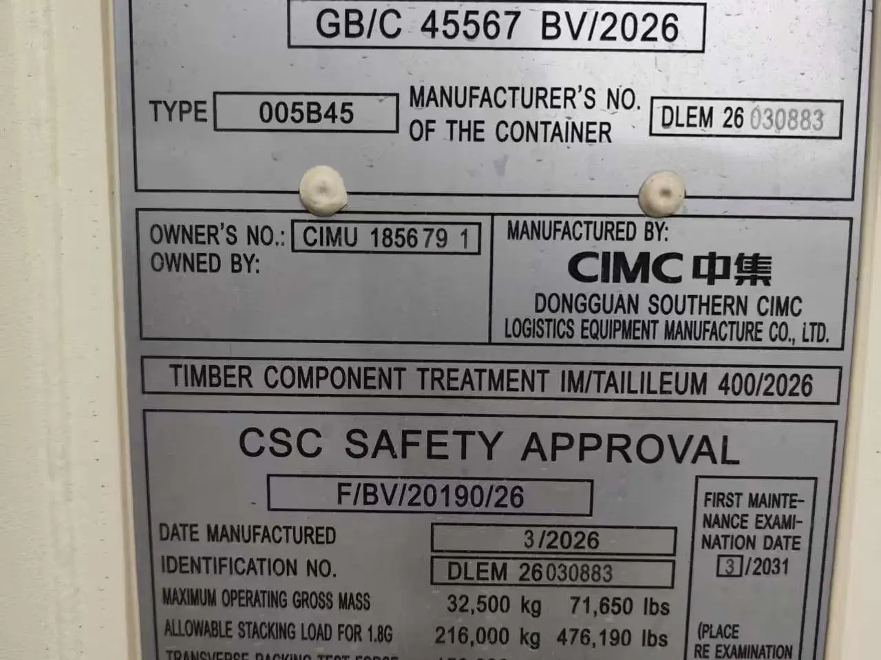 Billede 5 - 40’HC CONTAINER